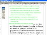 Adobe PageMaker 7.0  teksto redagavimas